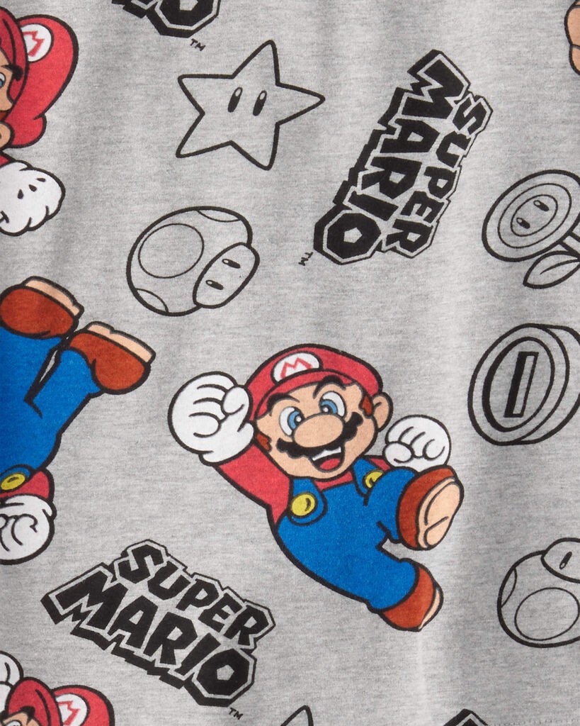 slide 2 of 4, Carter's Boys 3-Pack Nintendo Super Mario Long-Sleeve Graphic Tees Multi 14, 1 ct