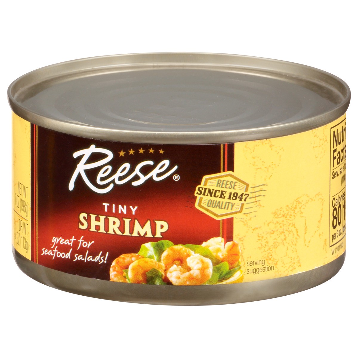 slide 3 of 10, Reese Shrimp, Tiny, 7 oz