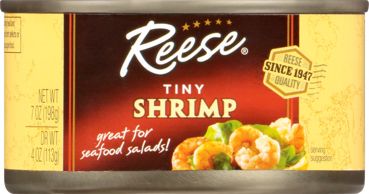 slide 9 of 10, Reese Shrimp, Tiny, 7 oz