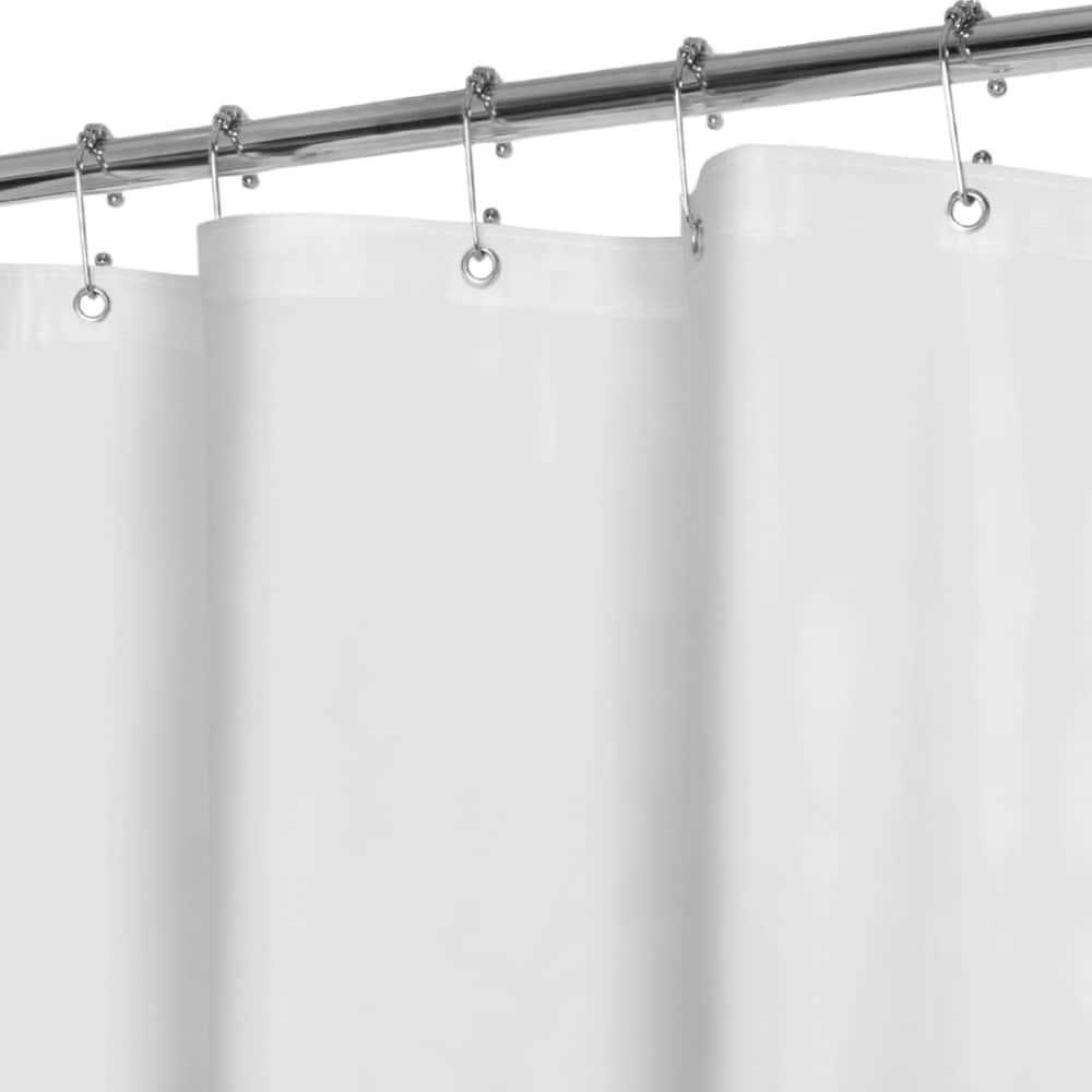 slide 1 of 1, Everyday Living Mildew-Resistant Shower Curtain Liner - White, 70 in x 71 in
