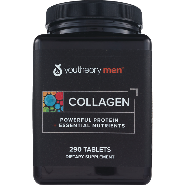 slide 1 of 1, youtheory Mens Collagen Tablets, 1 ct