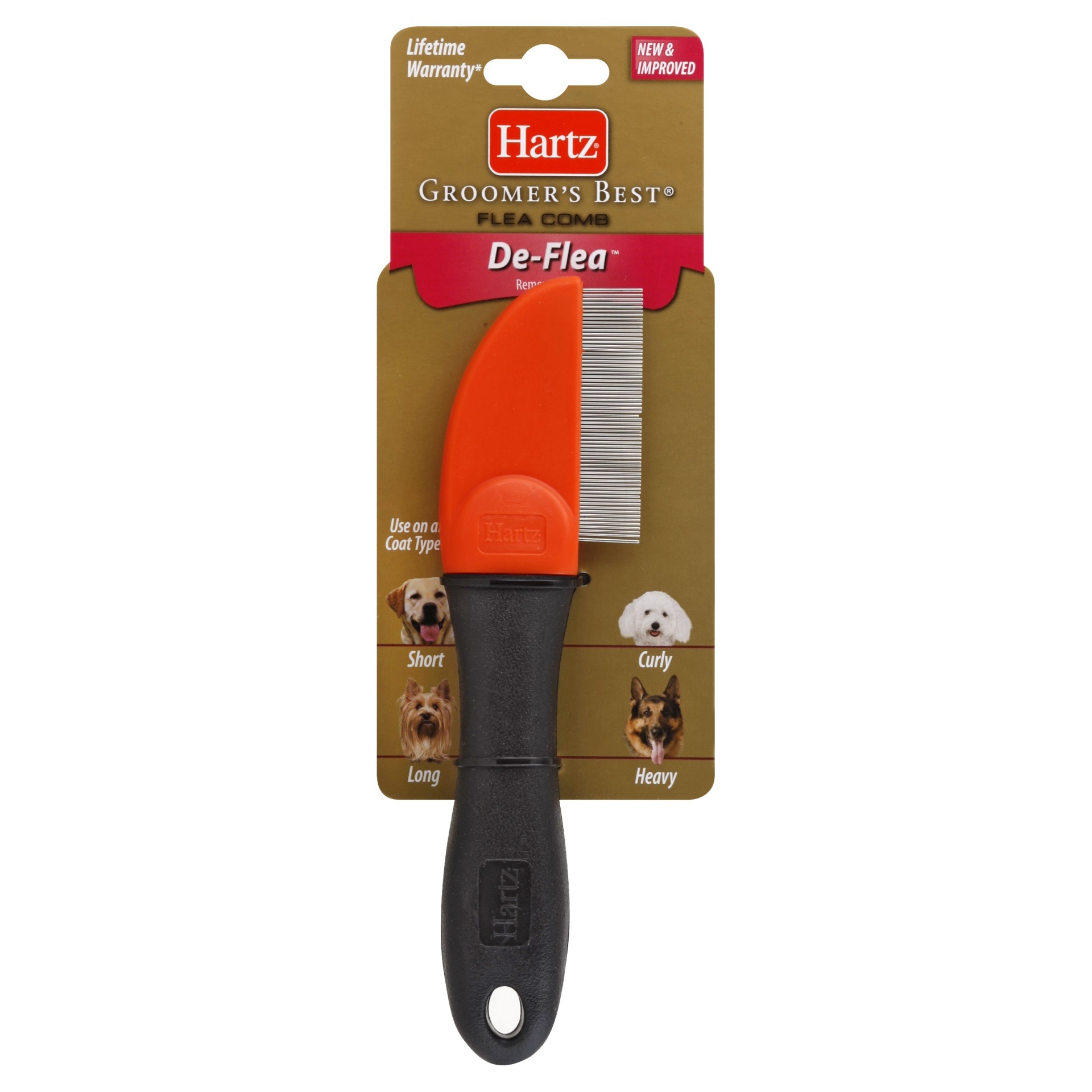 slide 1 of 2, Hartz Groomers Best Flea Comb, 1 ct