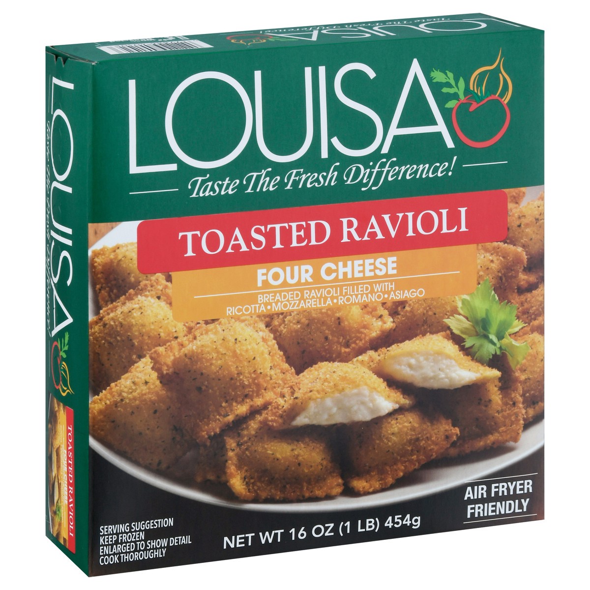 slide 9 of 14, Louisa Four Cheese Toasted Ravioli 16 oz, 16 oz