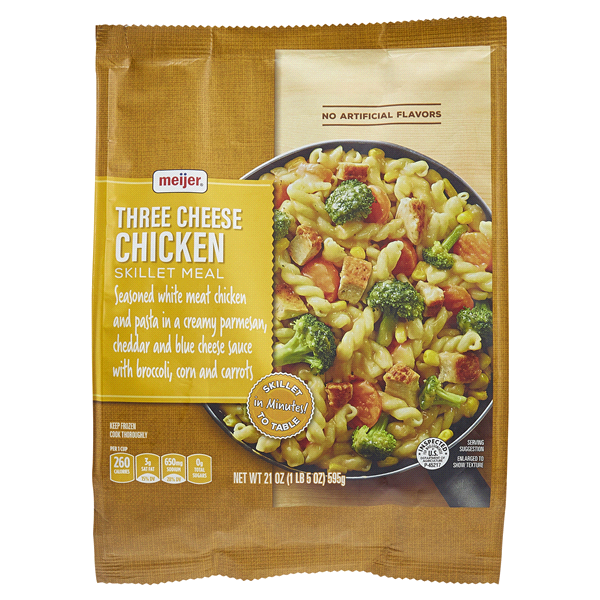 Meijer Three Cheese Skillet Meal 21 oz Shipt