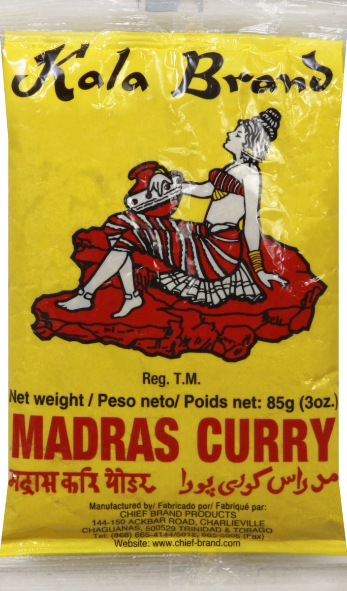 slide 7 of 7, Kala Brands Madras Curry 85 gr, 85 g