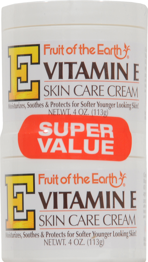 slide 1 of 1, Fruit of the Earth Vitamin E Skin Care Cream, 4 oz