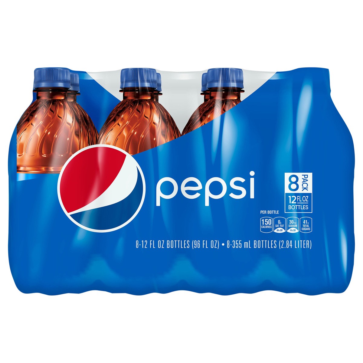 slide 1 of 5, Pepsi Soda, 8 ct