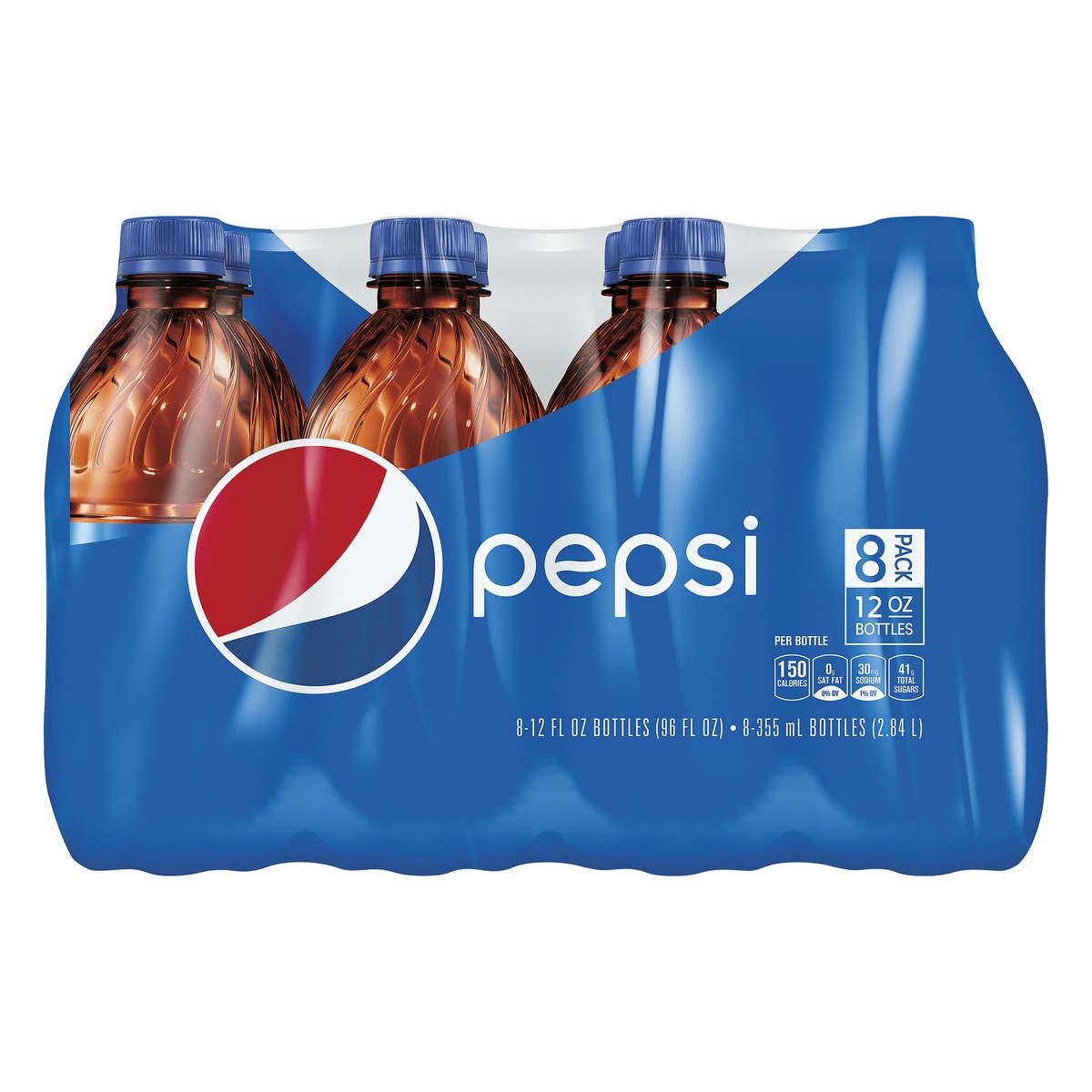 slide 1 of 1, Pepsi Cola 8 ea, 8 ct; 12 fl oz