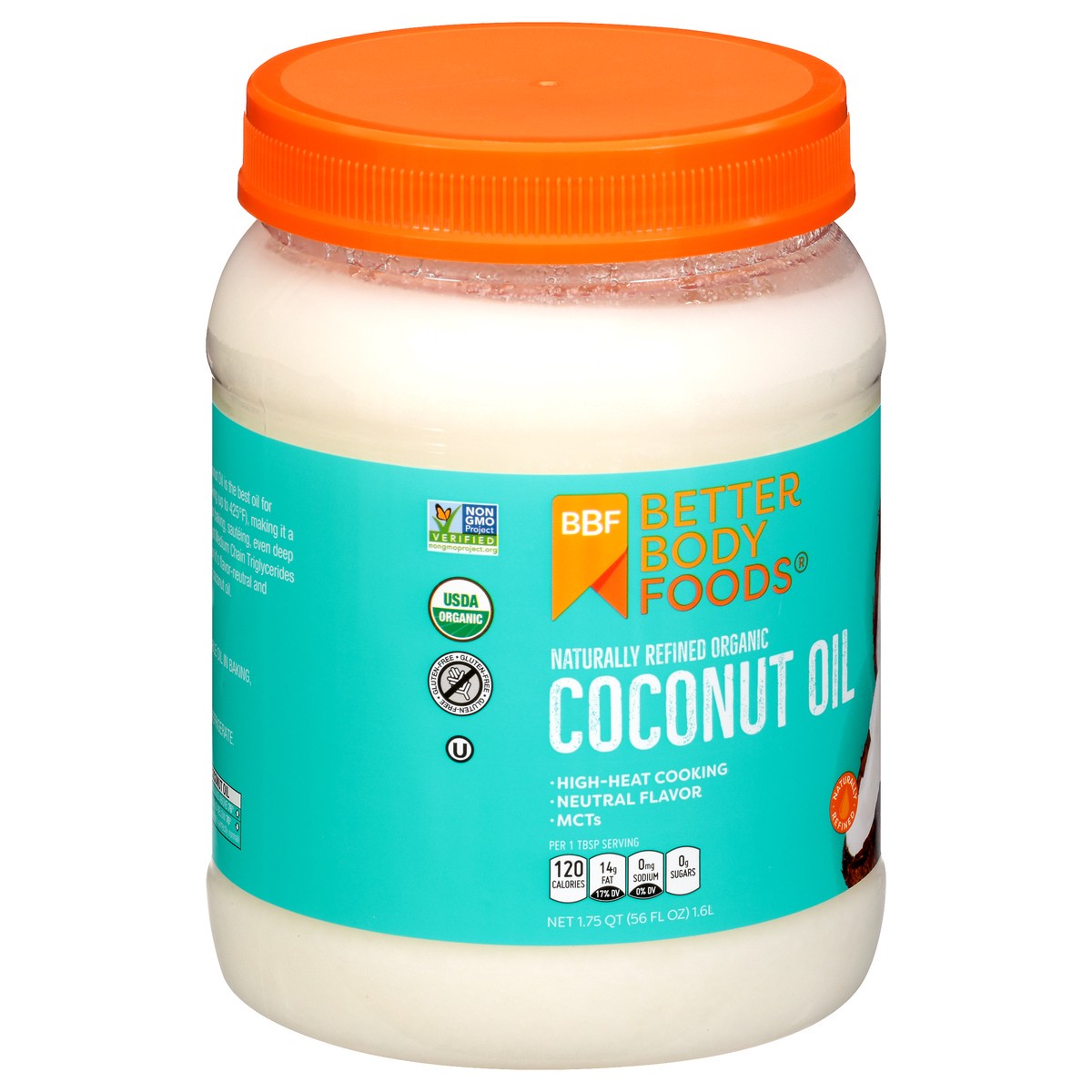 slide 8 of 13, BetterBody Foods Coconut Oil 1.75 qt, 1.75 qt