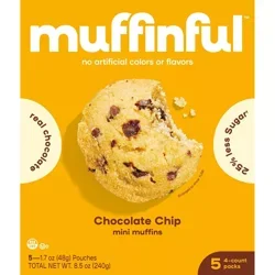 Muffinful Chocolate Chip Mini Muffins Pouches