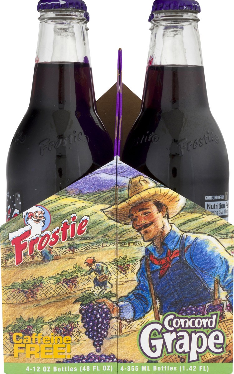 slide 12 of 13, Frostie Concord Grape Soda - 4 ct; 12 fl oz, 4 ct; 12 fl oz