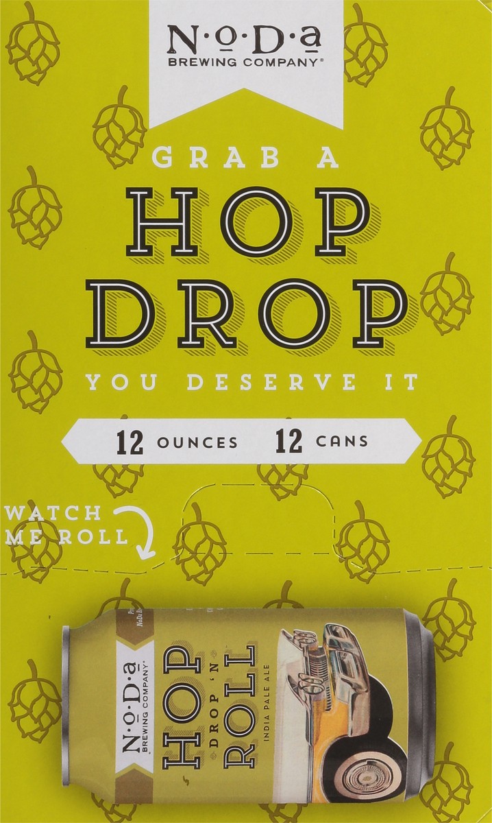 slide 3 of 9, NoDa Brewing Co. India Pale Ale Hop Drop 'N Roll Beer 12 - 12 fl oz Cans, 12 ct