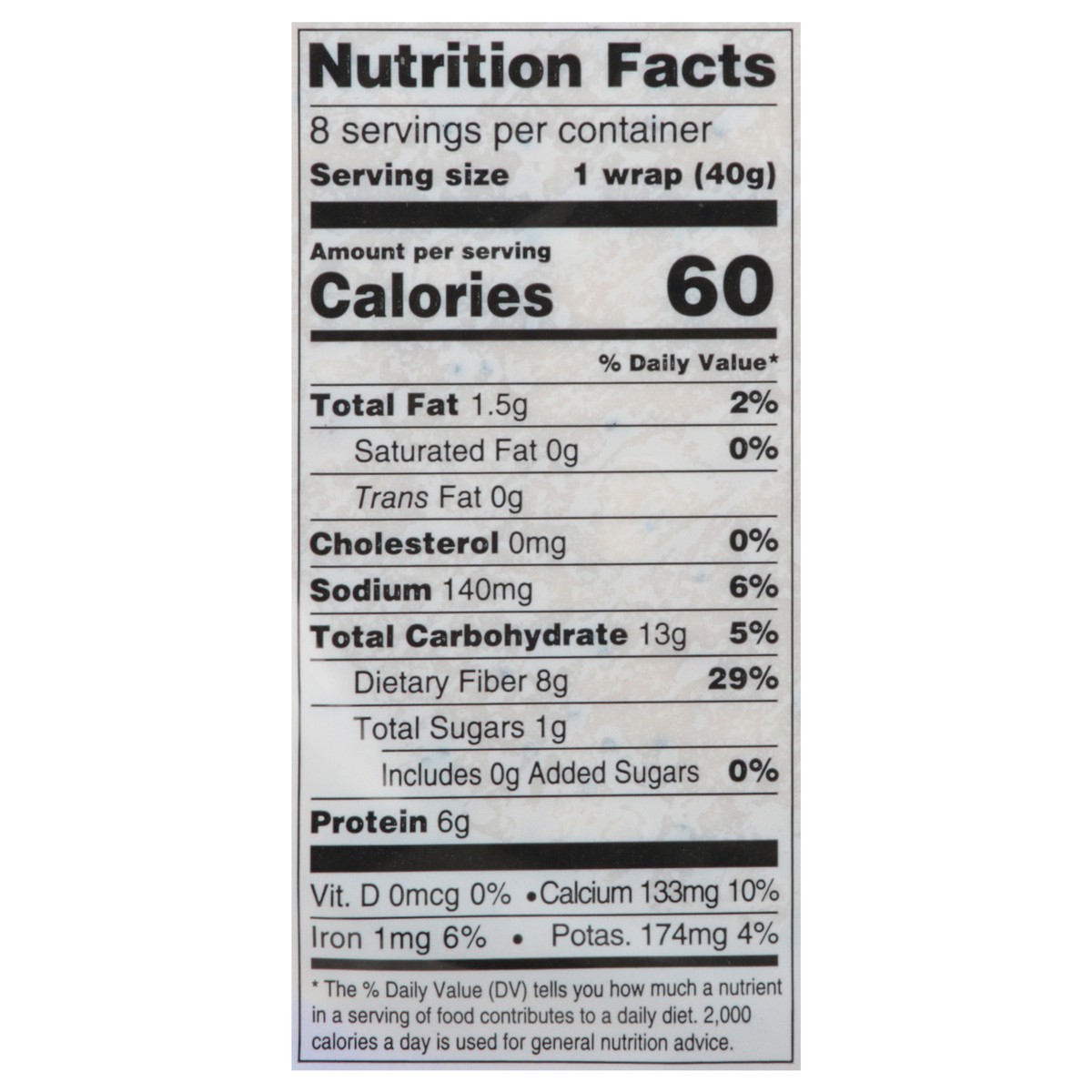 slide 10 of 12, Tumaro's Carb Wise Everything Bagel Wraps 8 ea, 8 ct