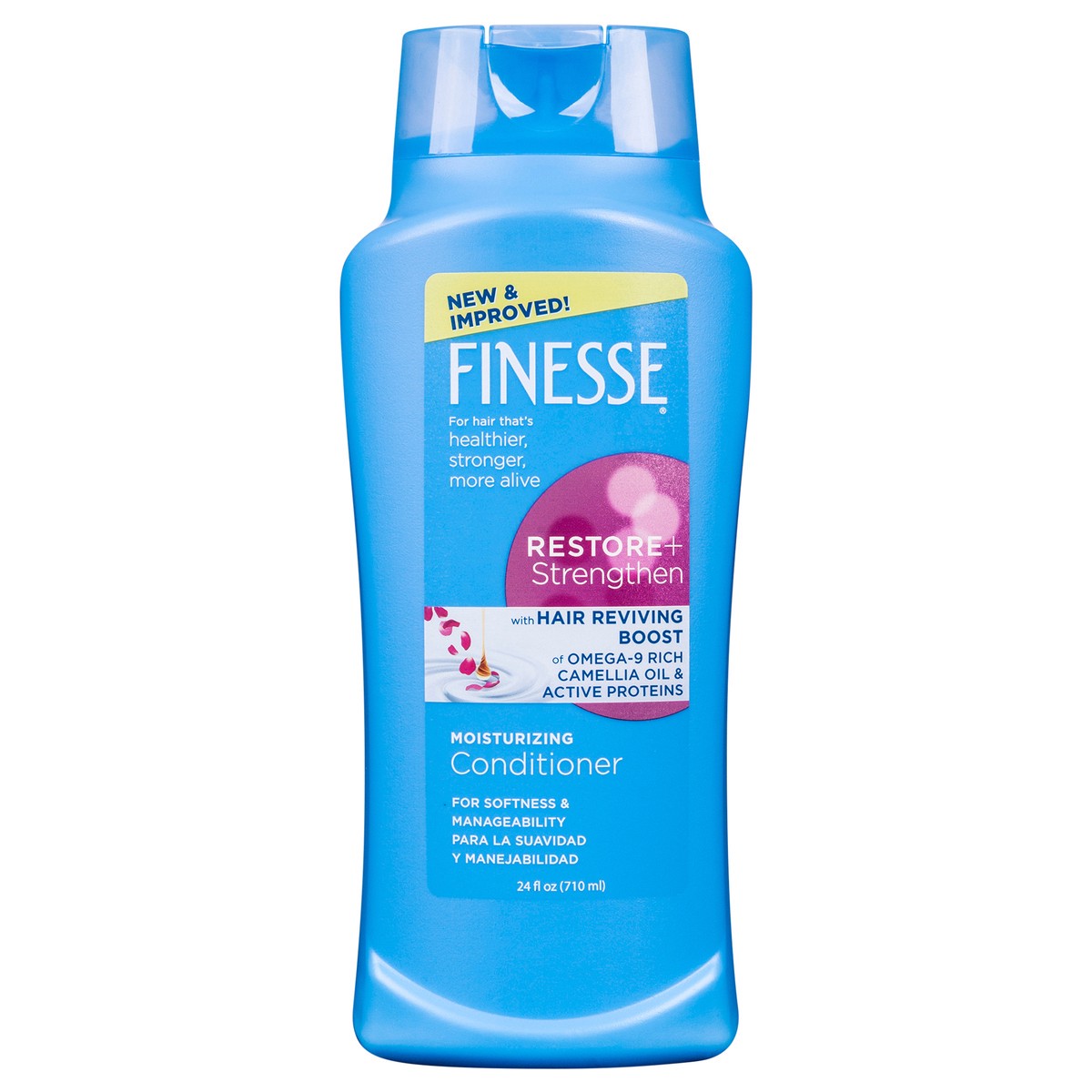 slide 1 of 11, Finesse Cond Moist, 24 fl oz