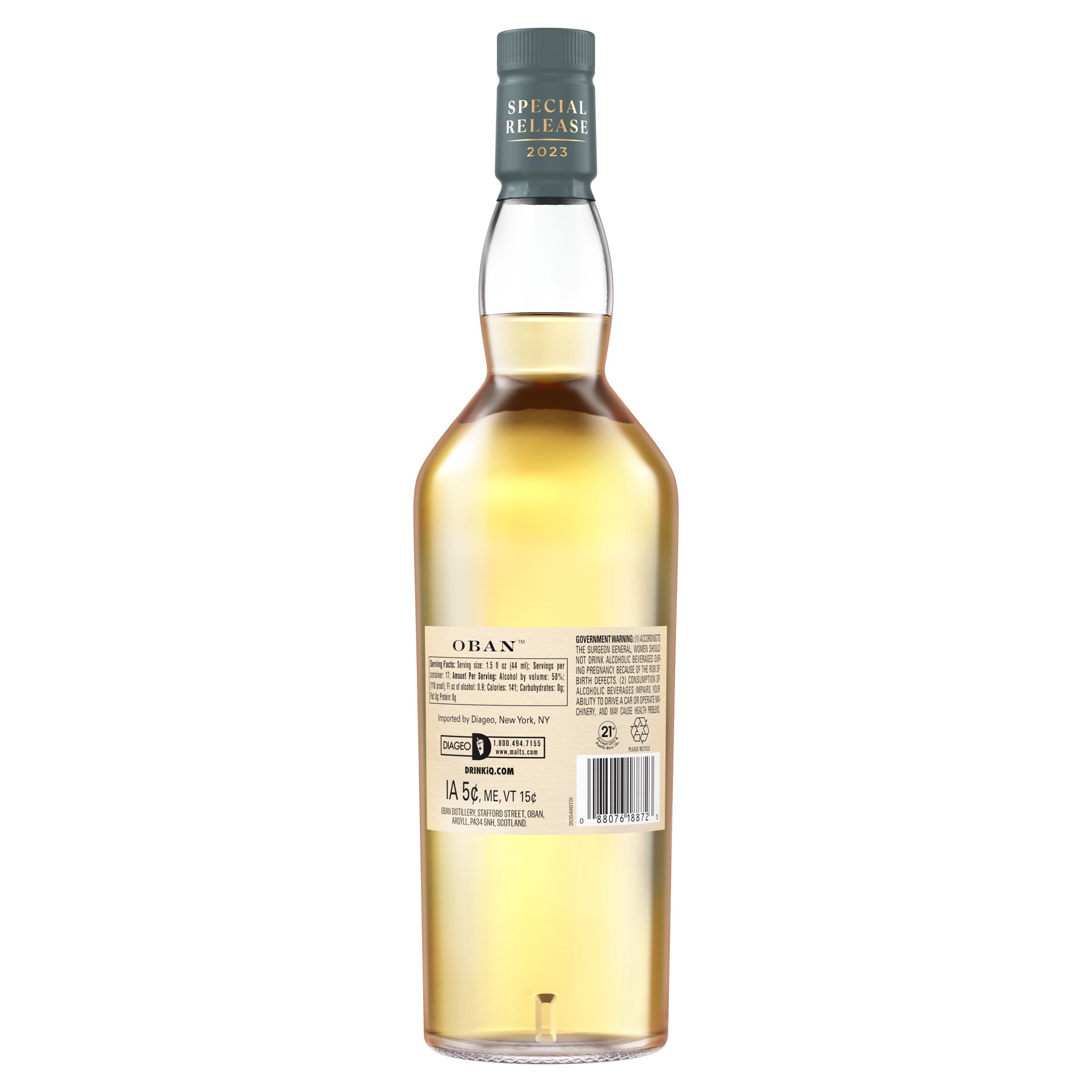 slide 5 of 5, Oban The Soul of Calypso 11 Year Old Single Malt Scotch Whisky, 750 mL, 750 ml