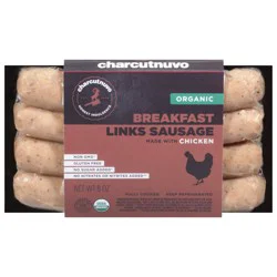 Charcutnuvo Organic Breakfast Links Sausage 8 oz