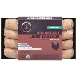 Charcutnuvo Organic Breakfast Links Sausage 8 oz