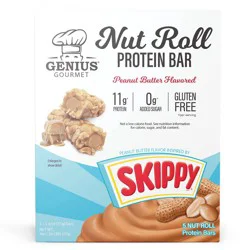Genius Gourmet Skippy Peanut Butter Protein Bar, 11g