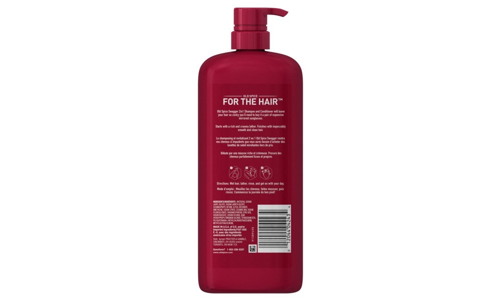 slide 2 of 2, Old Spice 2in1 Shampoo And Conditioner, 32 fl oz