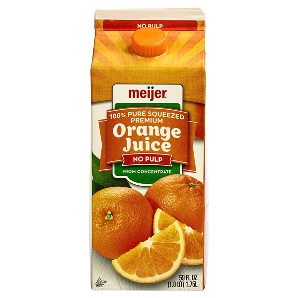 slide 1 of 3, Meijer Orange Juice FC, 59 fl oz