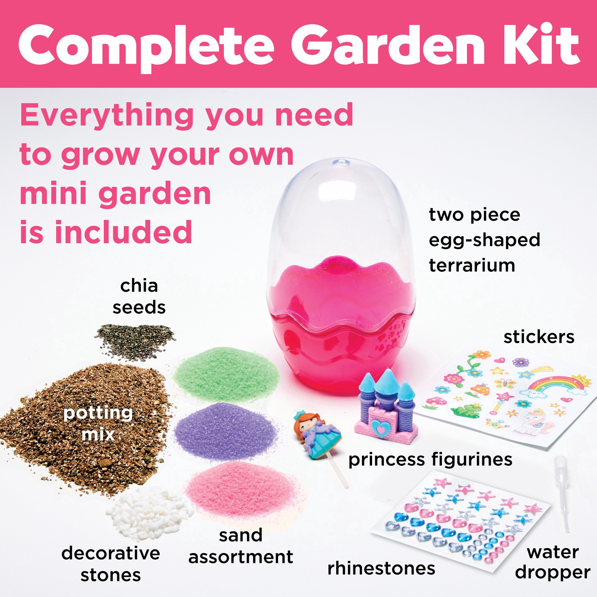slide 4 of 10, Faber-Castell Creativity For Kids Mini Garden Princess Kit, 3 in x 5.25 in