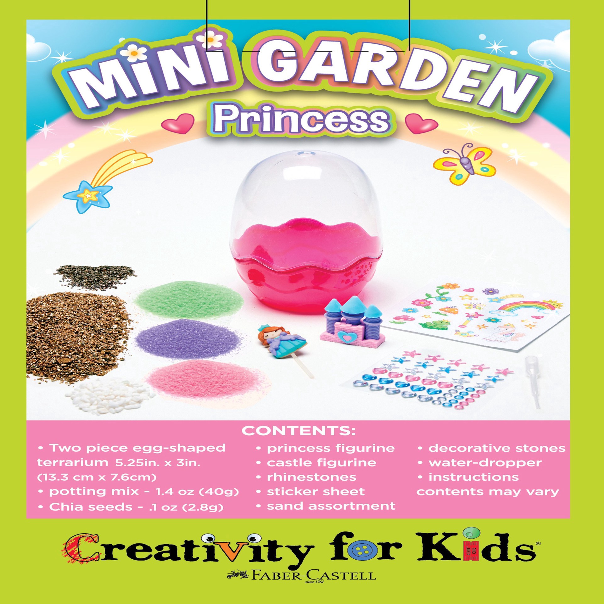 slide 5 of 10, Faber-Castell Creativity For Kids Mini Garden Princess Kit, 3 in x 5.25 in