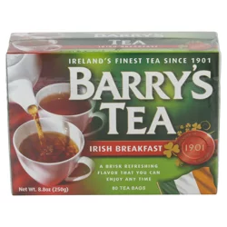 Barry's Tea Irish Breakfast Tea 80 ct Biodegradable Tea Bags