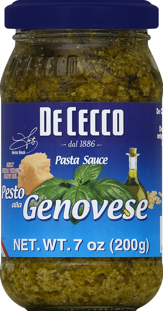 slide 2 of 3, De Cecco Pesto Alla Genovese Pasta Sauce 7 oz, 7 oz