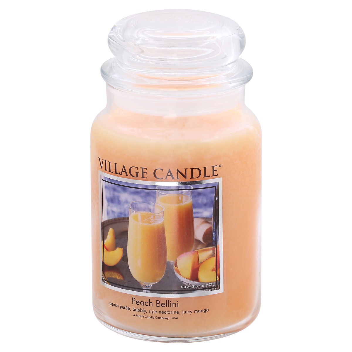slide 5 of 9, Village Candle Peach Bellini, 1 ct