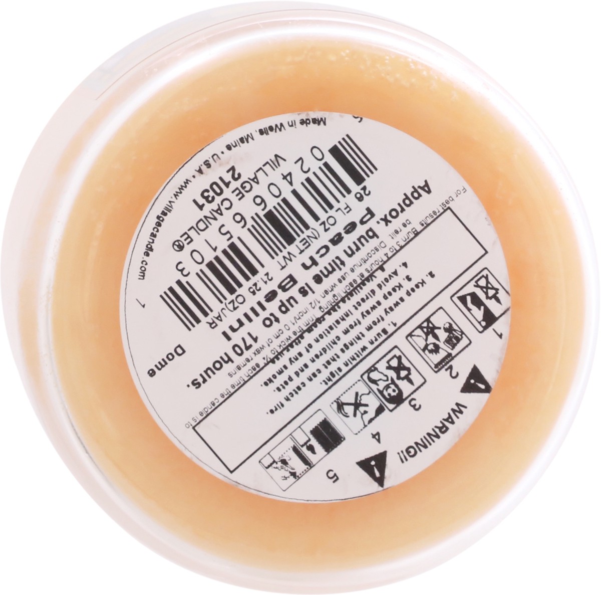 slide 2 of 9, Village Candle Peach Bellini, 1 ct