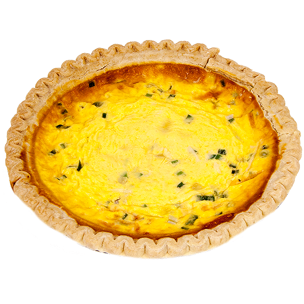 slide 1 of 1, L&B Ham & Cheese Quiche, 26 oz