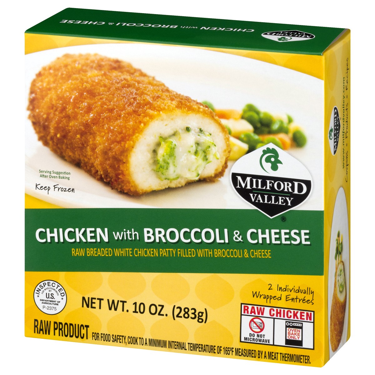 slide 9 of 10, Milford Valley Chicken with Broccoli & Cheese, 10 oz