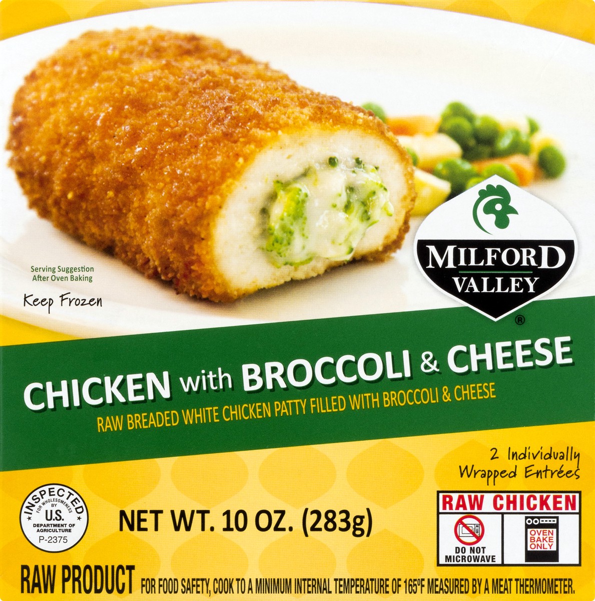 slide 7 of 10, Milford Valley Chicken with Broccoli & Cheese, 10 oz