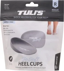 Tuli's So Soft Regular Heel Cups 1 ea