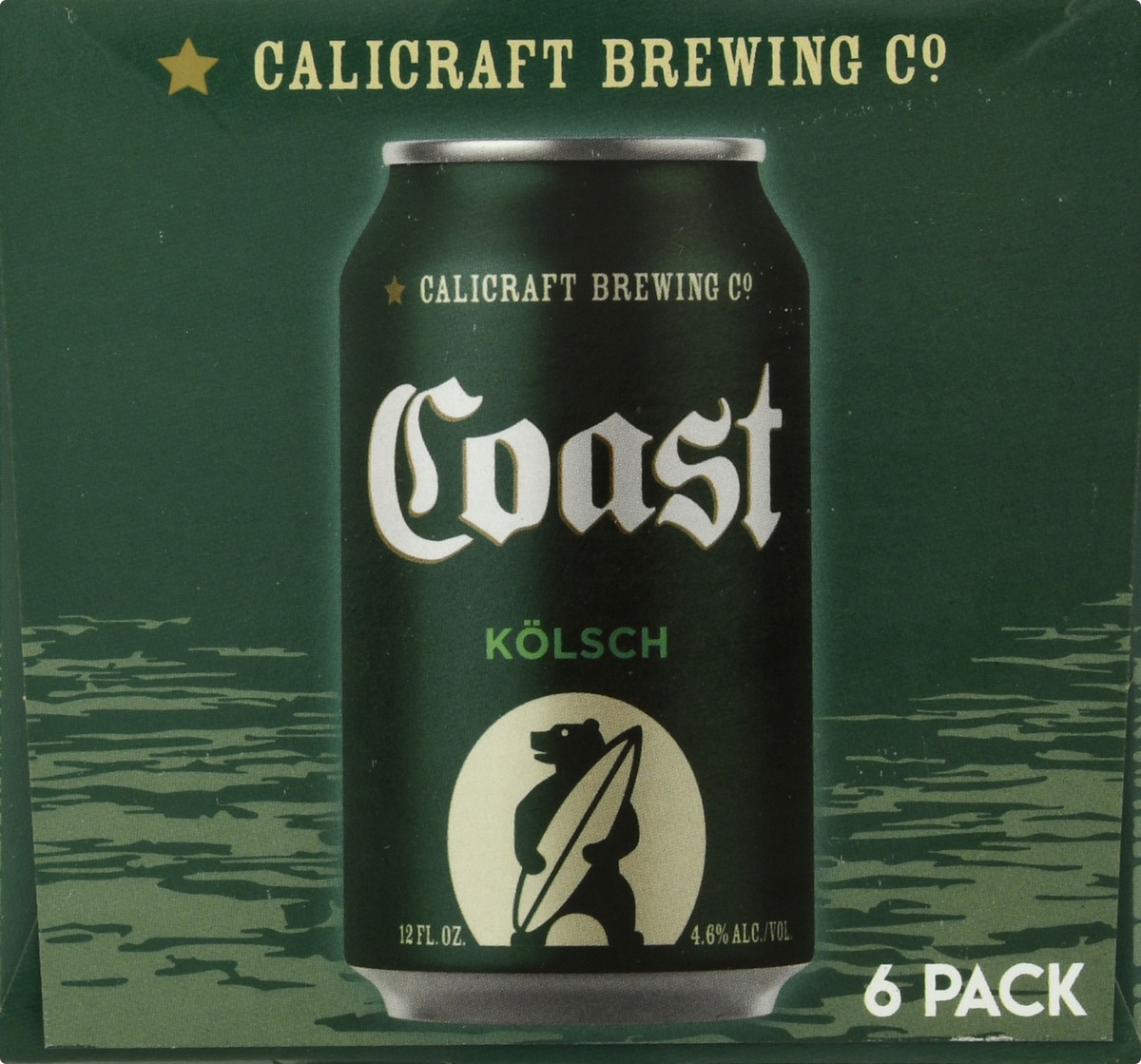 slide 6 of 11, Calicraft Brewing Co. 6 Pack Coast Kolsch Beer 6 ea, 6 ct