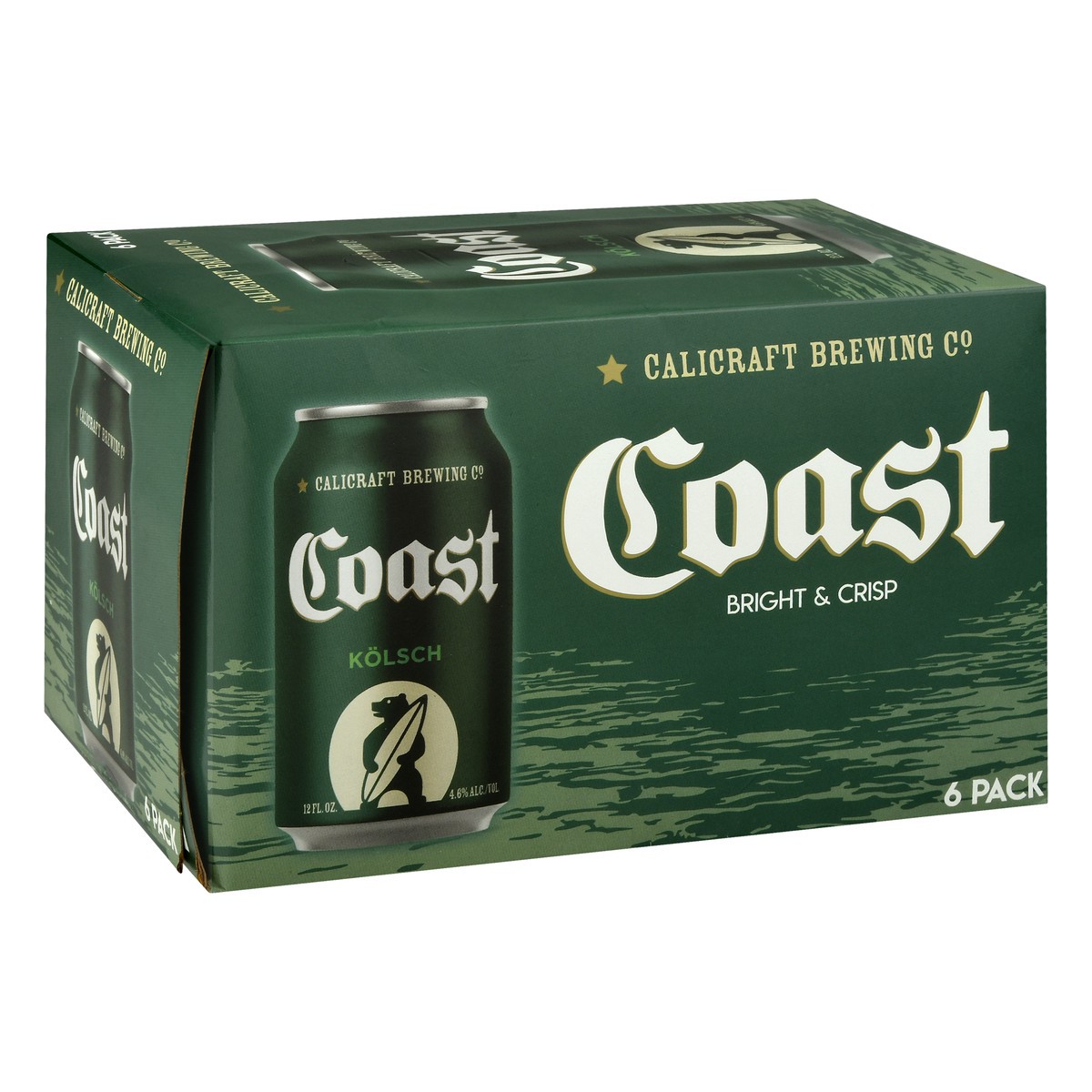 slide 5 of 11, Calicraft Brewing Co. 6 Pack Coast Kolsch Beer 6 ea, 6 ct