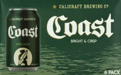 Calicraft Brewing Co. Co. 6 Pack Coast Kolsch Beer 6 ea