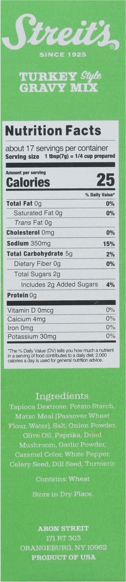 slide 13 of 14, Streit's Streits Mix Gravy Turkey, 2 ct
