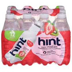 Hint Strawberry Kiwi Water - 12 ct