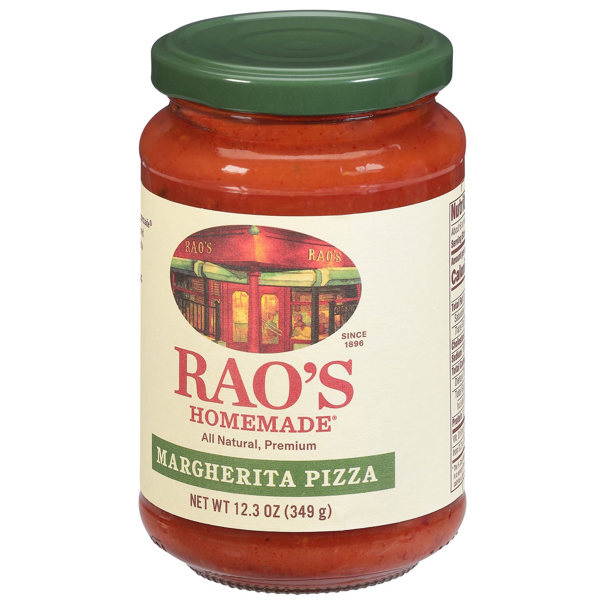 slide 6 of 9, Rao's Homemade Margherita Pizza Sauce 12.3 oz, 12.3 oz