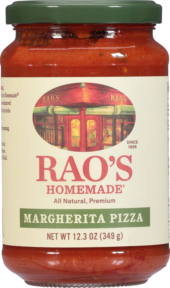 slide 7 of 9, Rao's Homemade Margherita Pizza Sauce 12.3 oz, 12.3 oz