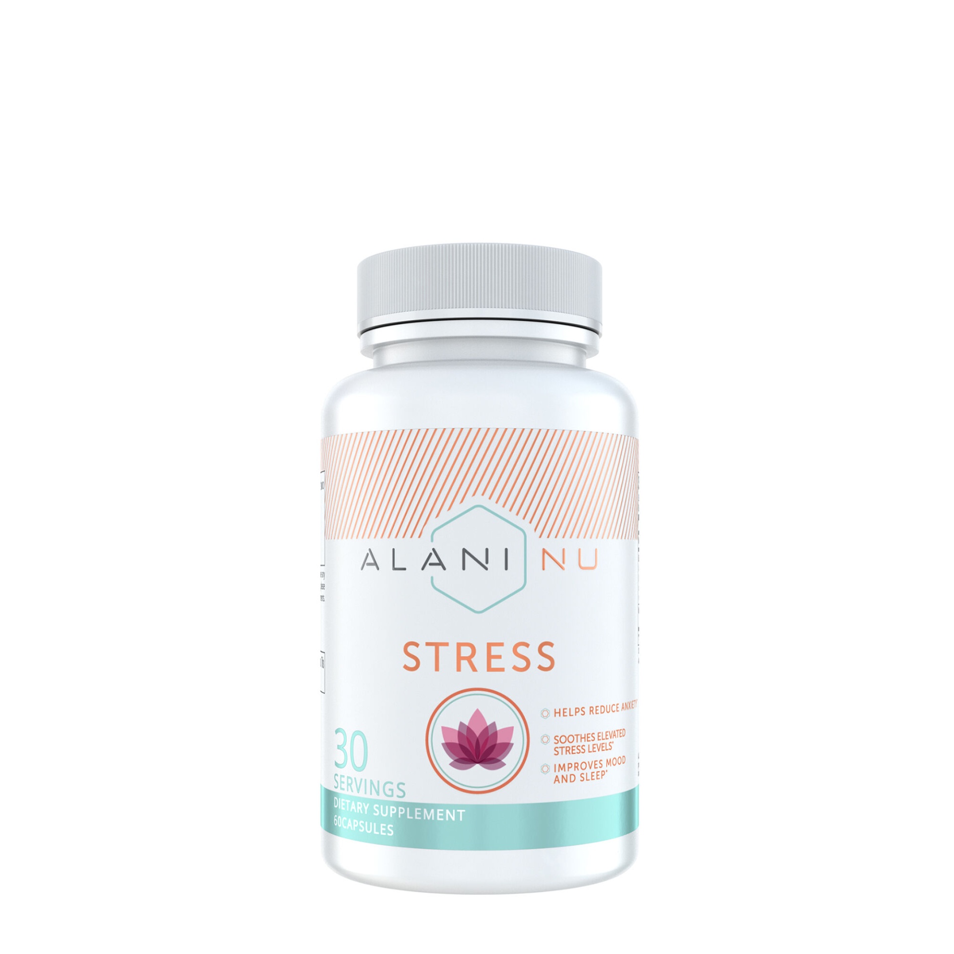 slide 1 of 1, Alani Nu Stress Support Capsules, 60 ct