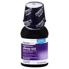 slide 1 of 1, Equaline Sleep Aid Liquid, 6 fl oz