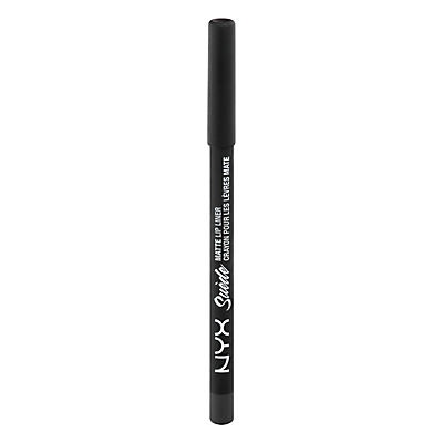 slide 1 of 1, NYX Professional Makeup Professional Makeup Suede Matte Lip Liner Foul Mouth, 0.35 oz