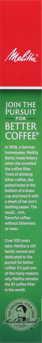 slide 7 of 9, Melitta Natural Cone Coffee Filters 40Ct, 40 ct