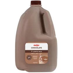 Meijer 1% Low Fat Chocolate Milk, Gallon