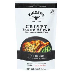 Kinder''s Crispy Panko Blend The Blend Seasoned Coating Mix 5 oz