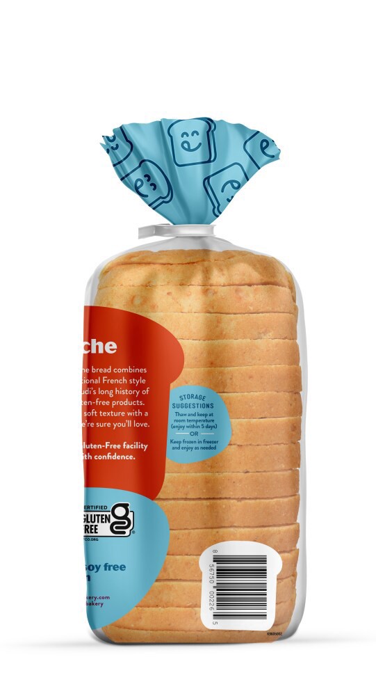 slide 3 of 4, Rudi's Gluten Free Brioche Bread, 18 oz