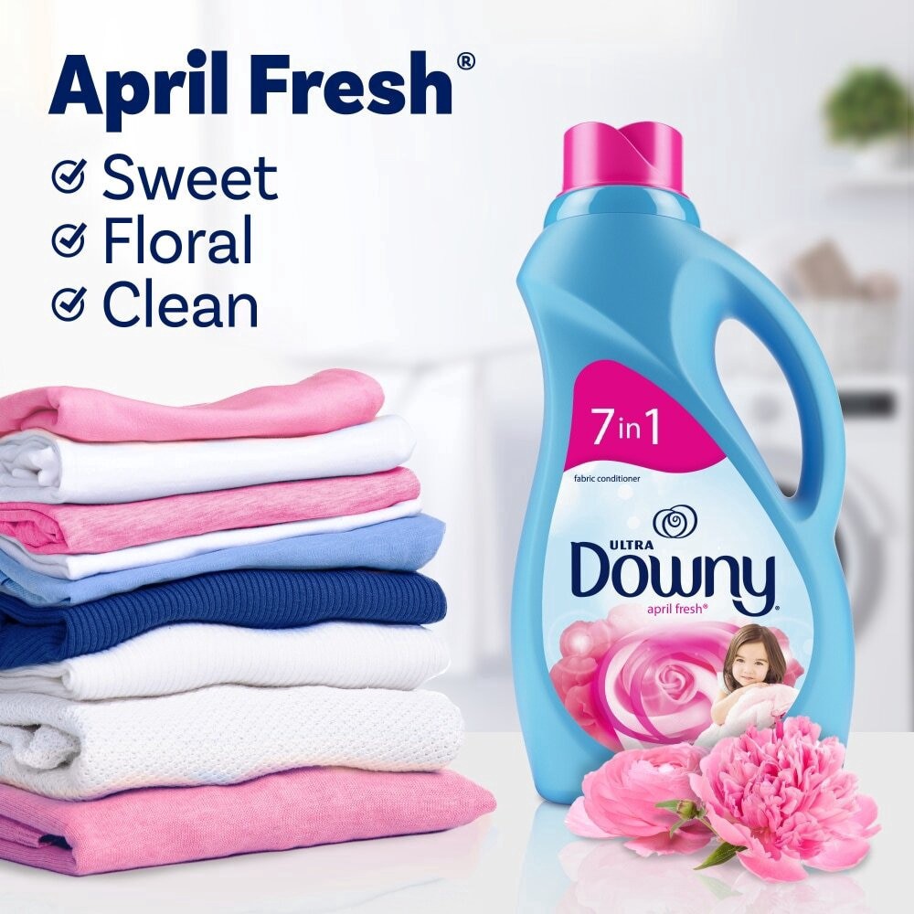 slide 4 of 6, Downy April Fresh Liquid Fabric Conditioner - 66 fl oz, 66 fl oz