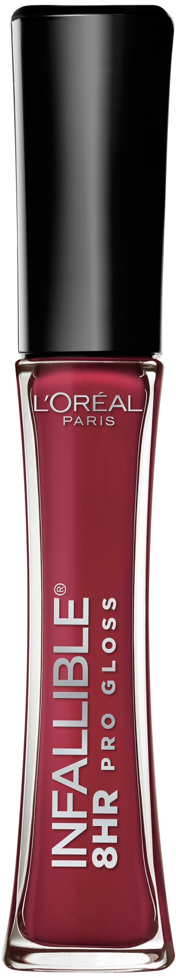 slide 2 of 2, L'Oréal Infallible 8 Hour Pro Lip Gloss - Glistening Berry, 0.21 oz